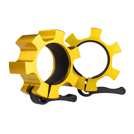 Lock Jaw Collars, Gold, 2 Pcs