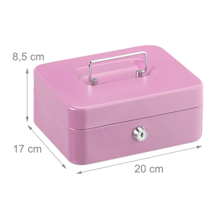 Lockable Cash Box with Removable Insert