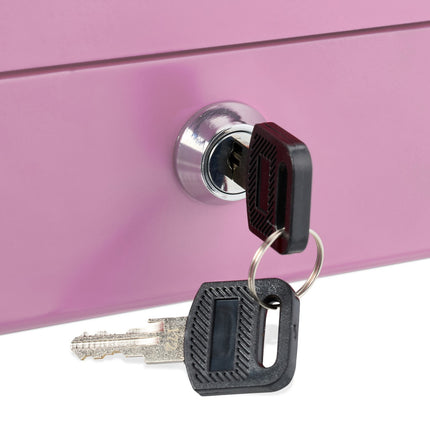 Lockable Cash Box with Removable Insert