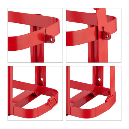 Lockable Iron Canister Holder for 10-20L Fuel