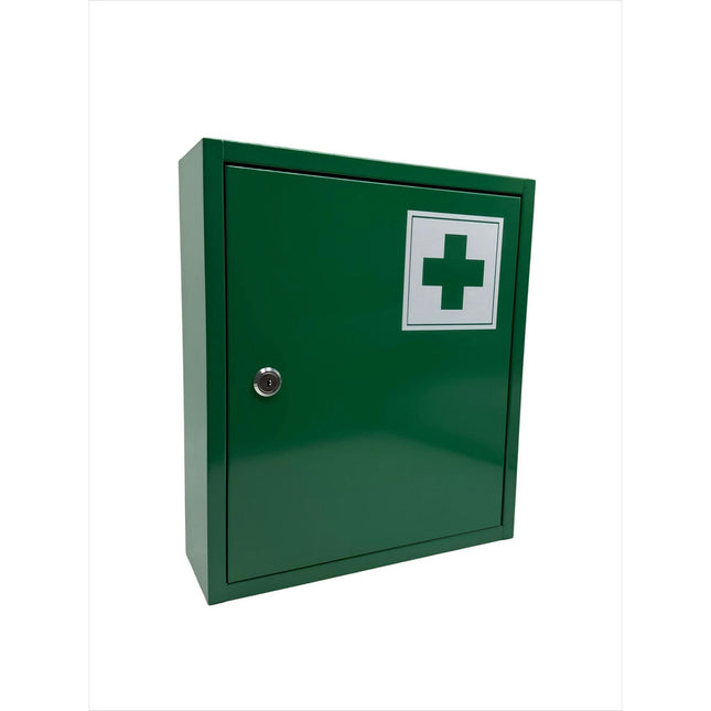 Lockable Medicine Cabinet, 3 Shelves, Wall-Mountable