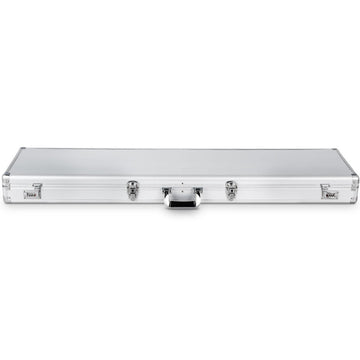 Lockable Silver Gun Case with Foam Insert