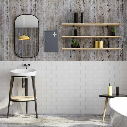 Lockable medicine cabinet
