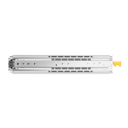 Locking Drawer Slides, 22 In, 500 Lb, Side Mount Pair