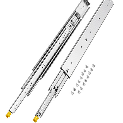 Locking Full Extension Drawer Slides, 32 in, 500 lb