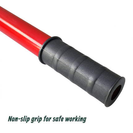 Log Lifter with Swivel Hook, Steel, Red/Black