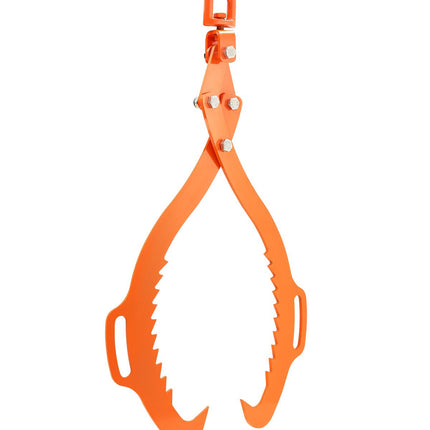 Log Lifting Tongs 32-Inch, 1543 lb, Swivel 2-Claw