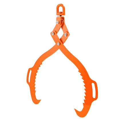 Log Lifting Tongs 32-Inch, 1543 lb, Swivel 2-Claw