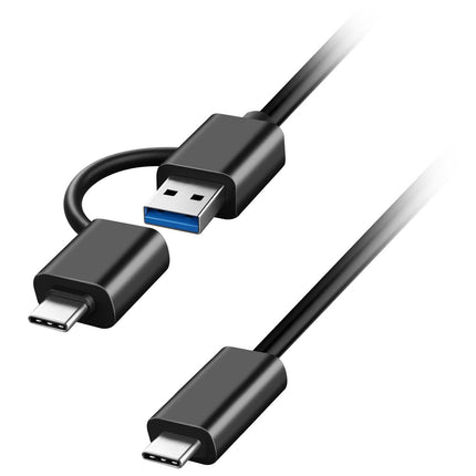 LogiLink USB-C Enclosure for 2.5" SATA HDD/SSD Up To 10 TB, 5 Gbps, Black