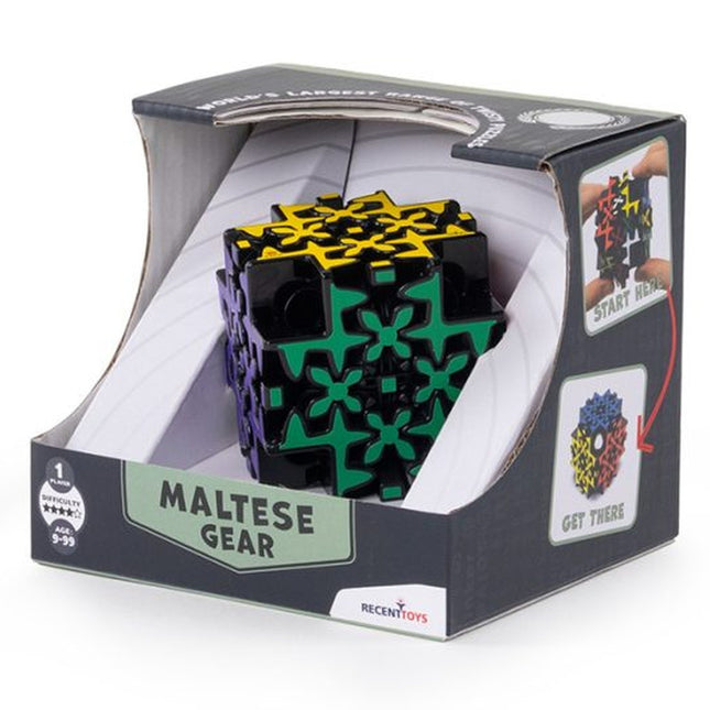 Logic Game for Kids, Maltese Gear Puzzle, Educational Fun