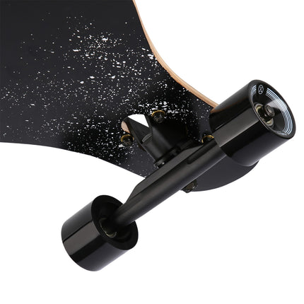 Longboard – Skull Design, Wood Deck