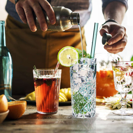 Long drink glass 6-pack