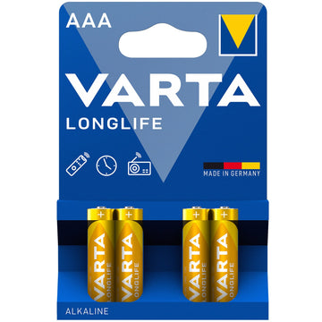 Longlife AAA / LR03 Battery 4-pack