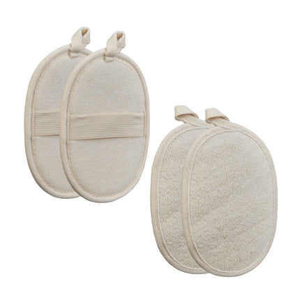 Loofah sponge set of 4
