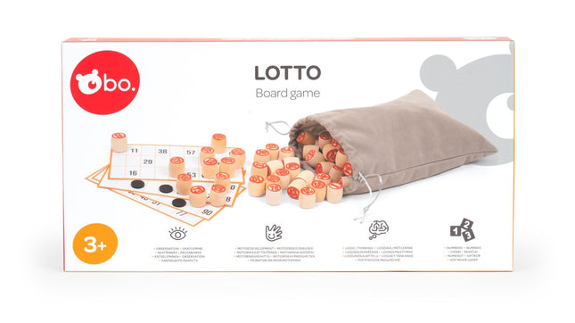 Lotto Board Game for Family Fun, 2-6 Players, Ages 4+