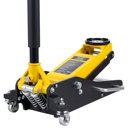 Low Profile Floor Jack, 2 Ton Aluminum, Dual Piston