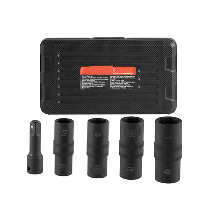 Lug Nut Impact Socket Set, 1/2-Inch Drive, 4-Piece