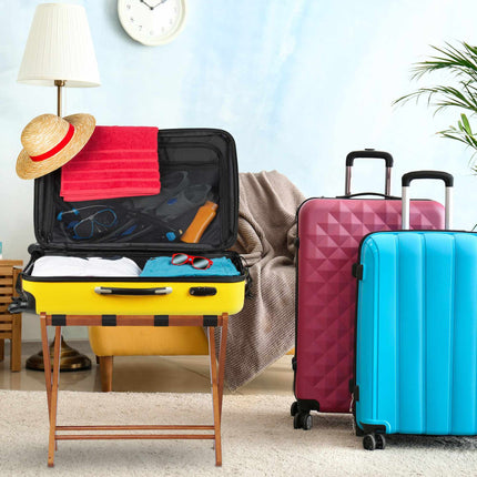 Luggage bench wood