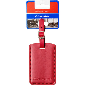 Luggage tag Red