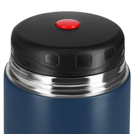 Lunch Thermos 1000ml, Blue, Insulated Flask