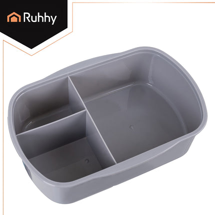Lunchbox 800ml Gray – Leak-Proof, Microwave Safe
