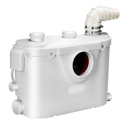 Macerator Pump 500W, 29 GPM, 4 Inlets, 26 ft Head