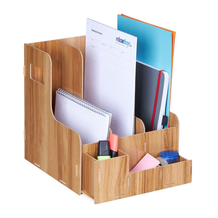 Magazine and tool box with 3 compartments