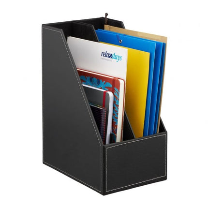Magazine collector with 2 compartments