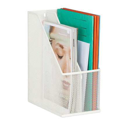 Magazine collector with 2 compartments