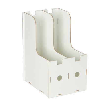 Magazine collector with 2 compartments for DIN A4