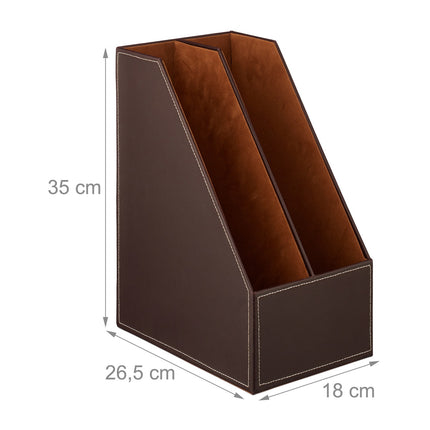 Magazine collector with 4 compartments