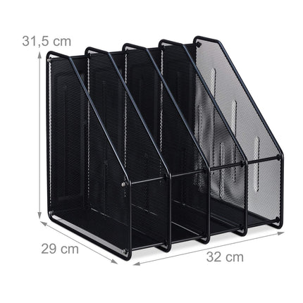 Magazine collector with 4 compartments