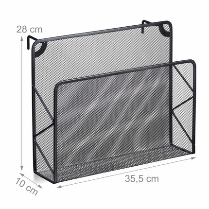 Magazine holder wall