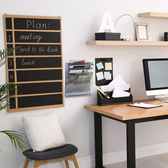 Magazine holder wall