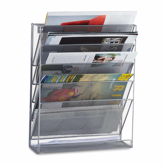 Magazine holder wall