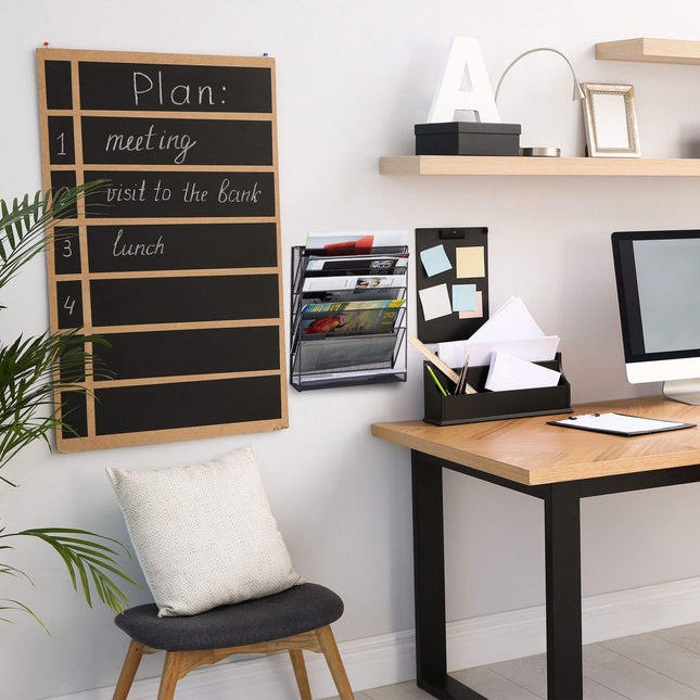 Magazine holder wall