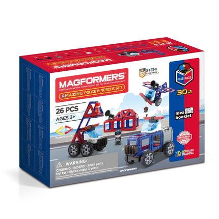 Magformers Amazing Police & Rescue Set