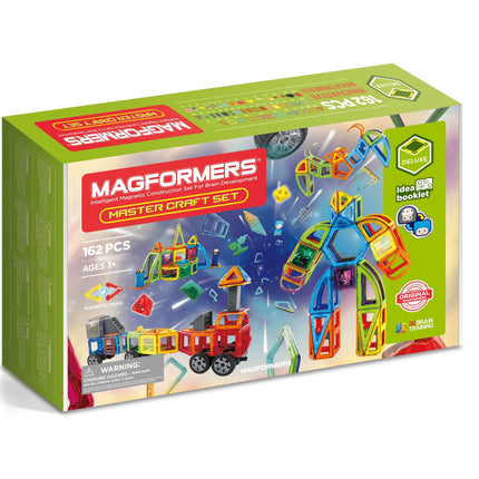 Magformers Magnet Constructor Set Master Craft, 162 Pcs