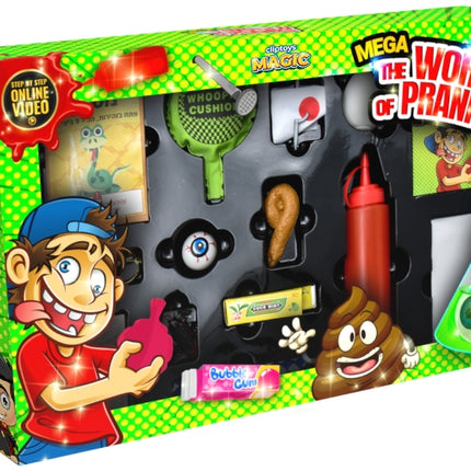 Magic Pranks Mega Set with 50+ Fun Tricks and Accessories