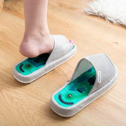 Magnetic Acupressure Slippers Massers InnovaGoods - L/XL