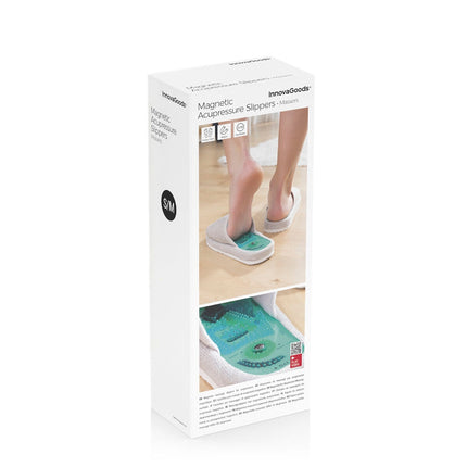 Magnetic Acupressure Slippers Massers InnovaGoods - S/M