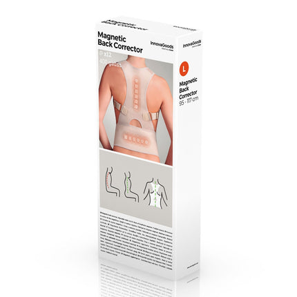 Magnetic Back Support InnovaGoods - XL
