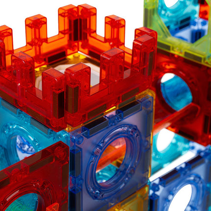 Magnetic Building Blocks Set, 96 Pieces, Ball Track Toy