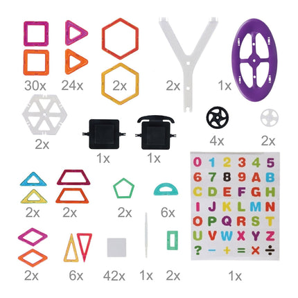 Magnetic Building Blocks Set for Kids – 100 Pieces