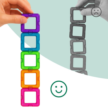 Magnetic Building Blocks Set for Kids – 100 Pieces