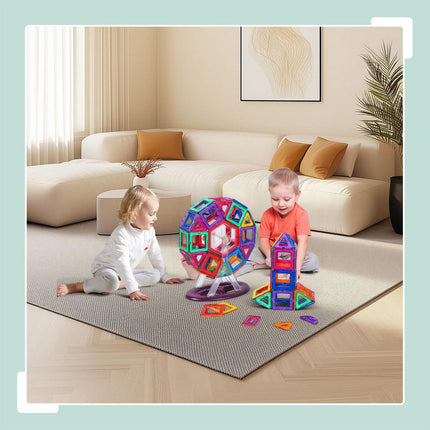 Magnetic Building Blocks Set for Kids – 50 Pieces