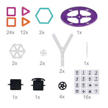 Magnetic Building Blocks Set for Kids – 50 Pieces