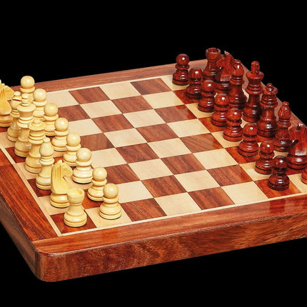 Magnetic Chess Board Game for Easy Play and Storage
