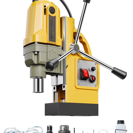 Magnetic Drill Press, 1400W, 1.6 In, 2810 Lbf
