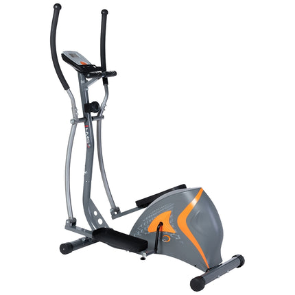 Magnetic Elliptical Trainer, Gray – Home Fitness Equipment